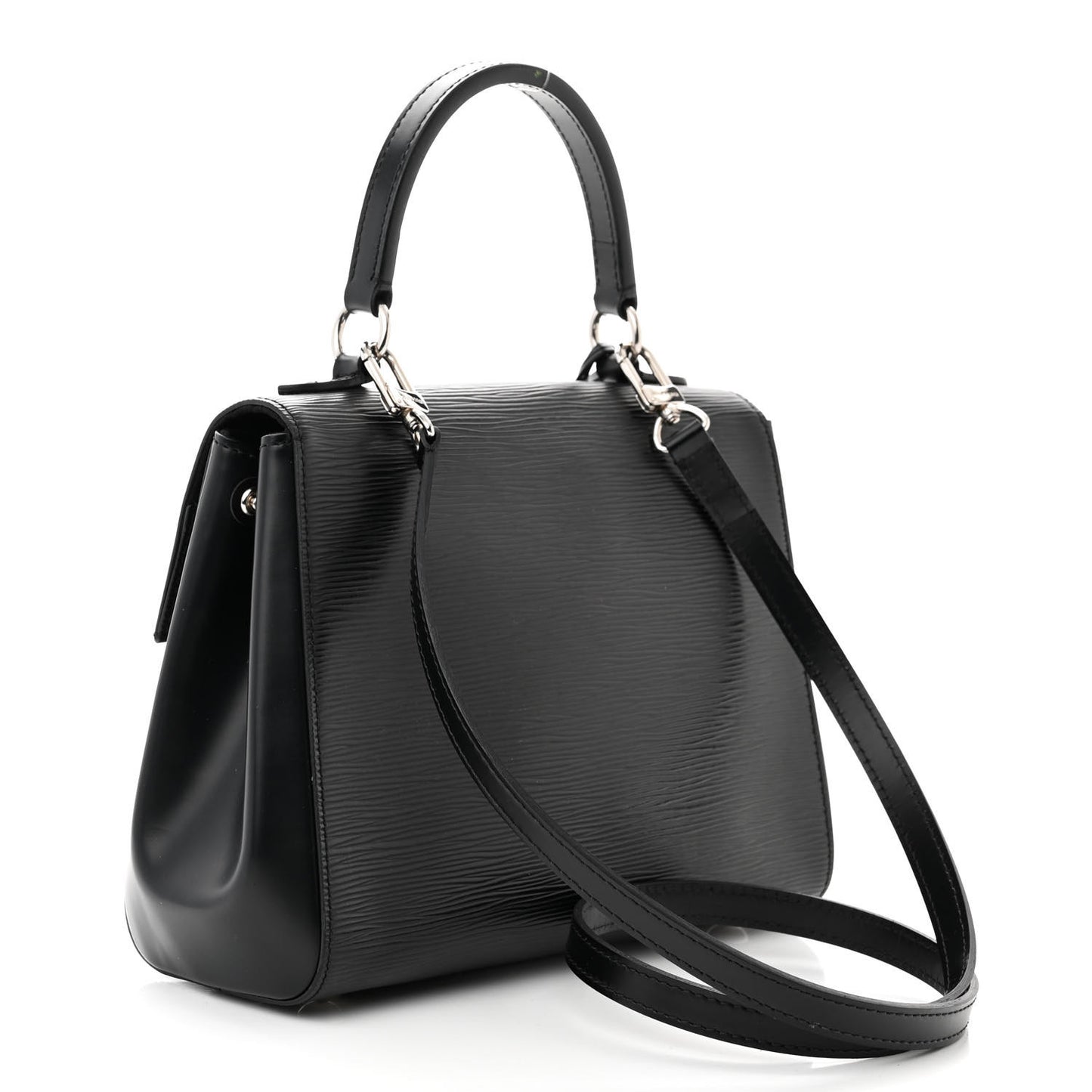 LOUIS VUITTON Epi Cluny BB Black