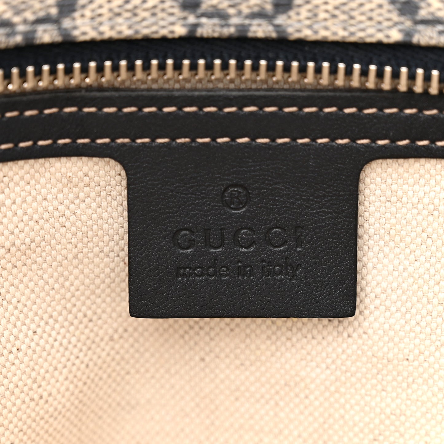 GG Supreme Monogram Small Joy Tote Navy