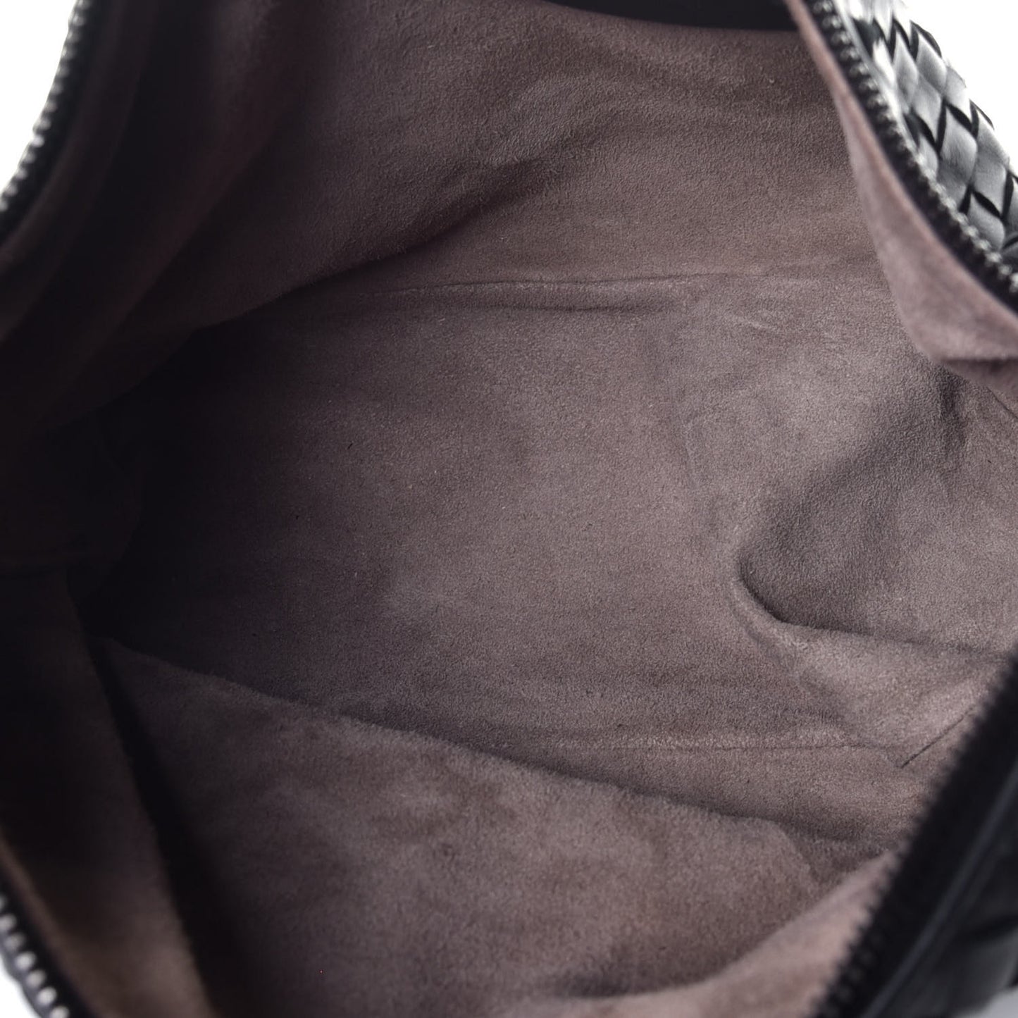 Nappa Intrecciato Small Shoulder Bag Black