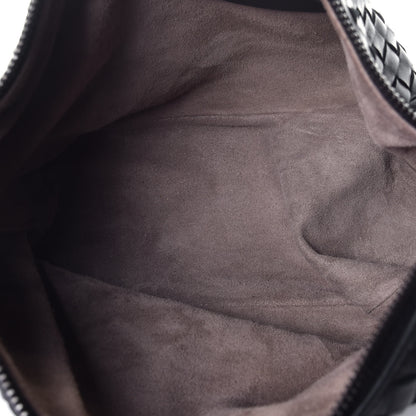 Bottega Veneta Nappa Intrecciato Small Shoulder Bag Black 5 of 9