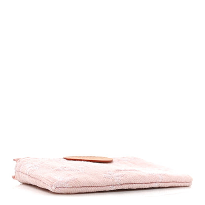 Louis Vuitton Monogram Denim Key Pouch Washed Pink 4 of 6