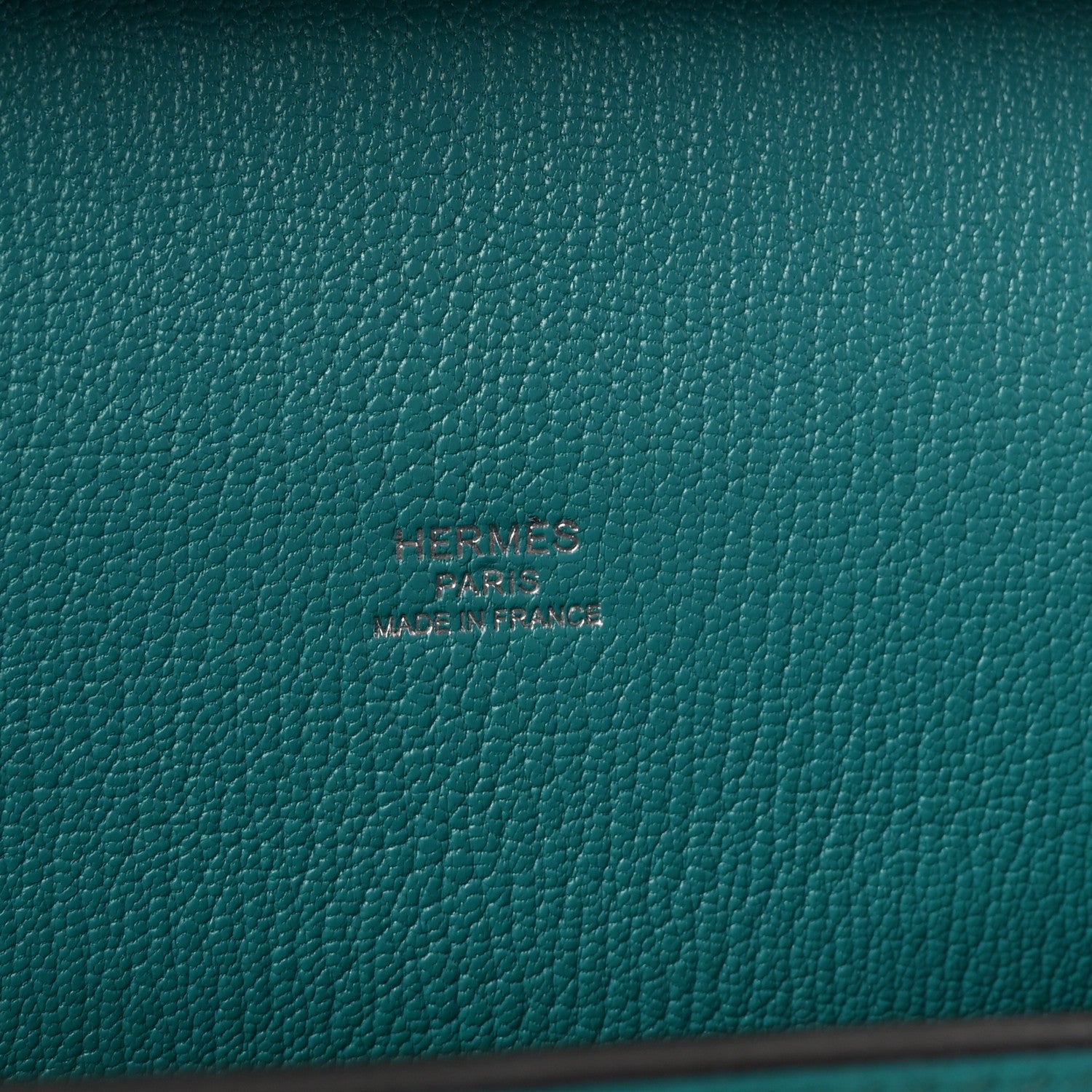 Hermes Taurillon Clemence Jypsiere 28 Bleu Paon 6 of 9