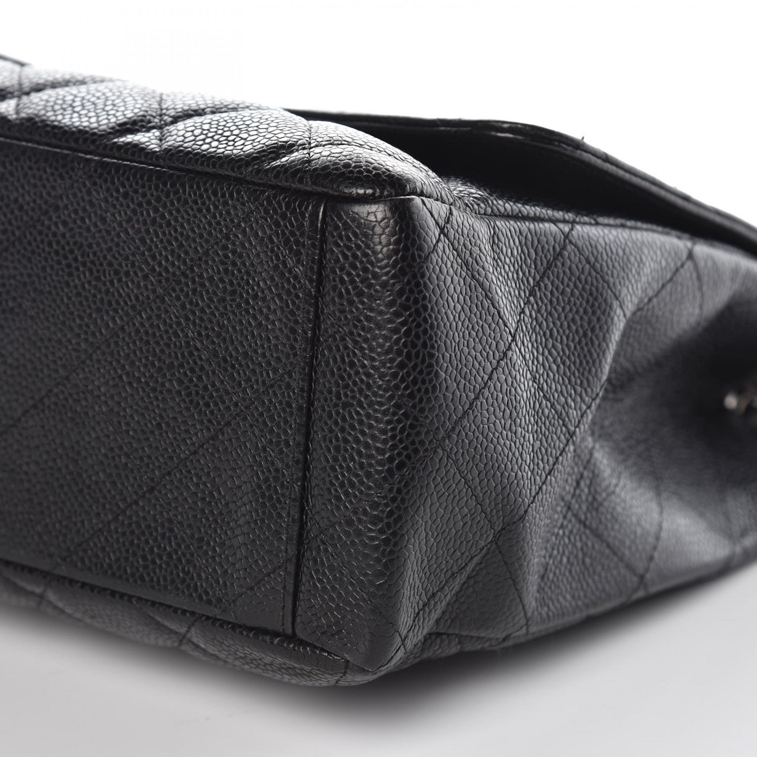 Chanel Caviar Quilted Maxi Single Flap Black 9 of 14