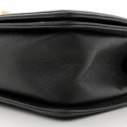Chanel Caviar Quilted Medium Boy Flap Black 10 of 15