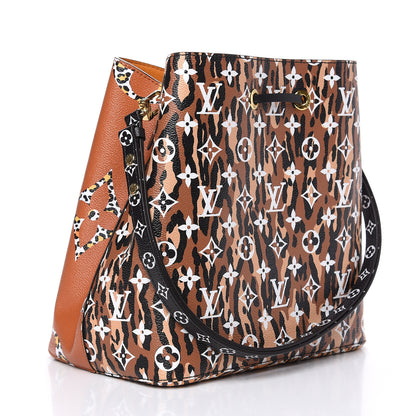 Louis Vuitton Monogram Giant Jungle NéoNoé Caramel 3 of 8