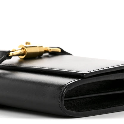 Gucci Calfskin Jackie 1961 Chain Wallet Black 9 of 12