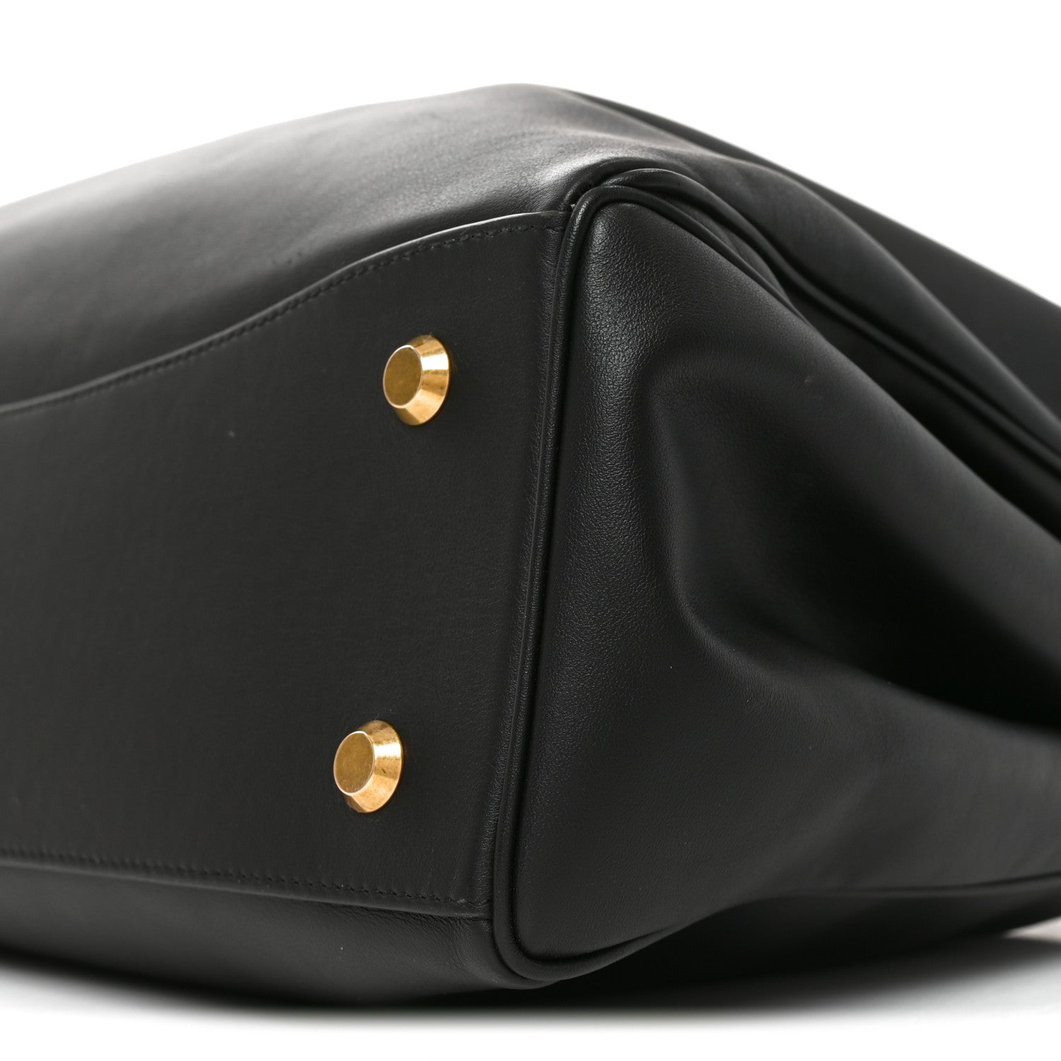 Balenciaga Smooth Calfskin Large Rodeo Top Handle Handbag Black 8 of 8