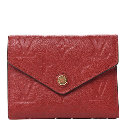 Louis Vuitton Empreinte Victorine Wallet Cherry 1 of 7