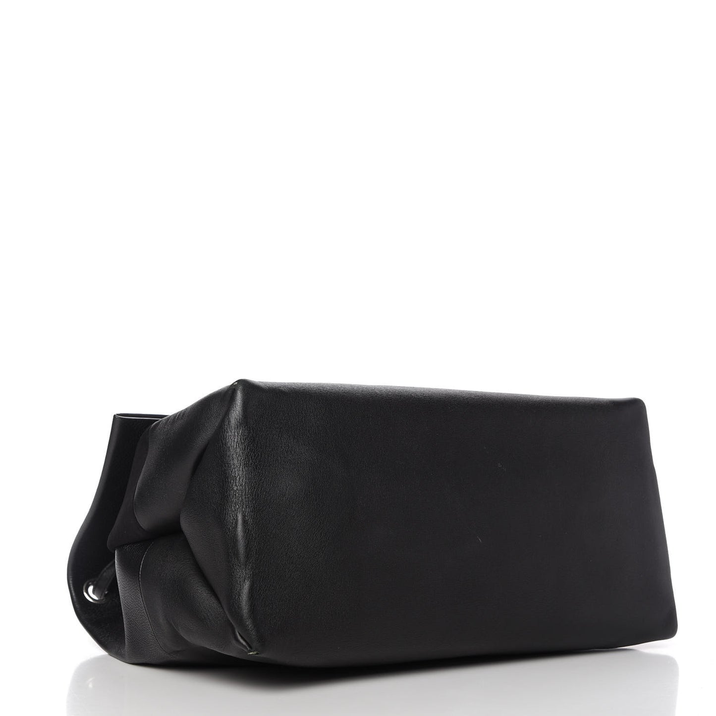 Baby Calfskin All Soft Shoulder Bag Black