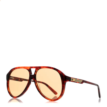 Gucci Acetate Aviator Sunglasses GG01286S Brown 1 of 8