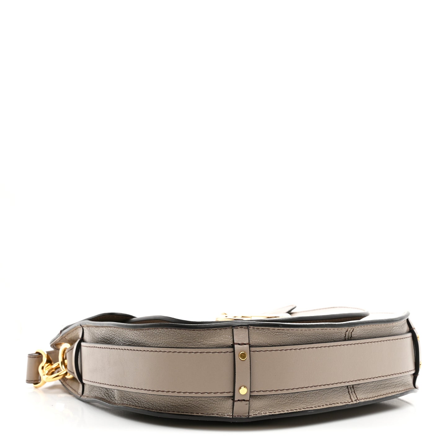 Calfskin Medium Tess Hobo Motty Grey