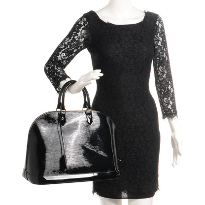 Louis Vuitton Electric Epi Alma GM Black 2 of 7