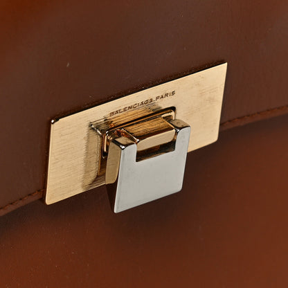 Balenciaga Veau Le Dix M Cartable Shoulder Bag Brown 14 of 30