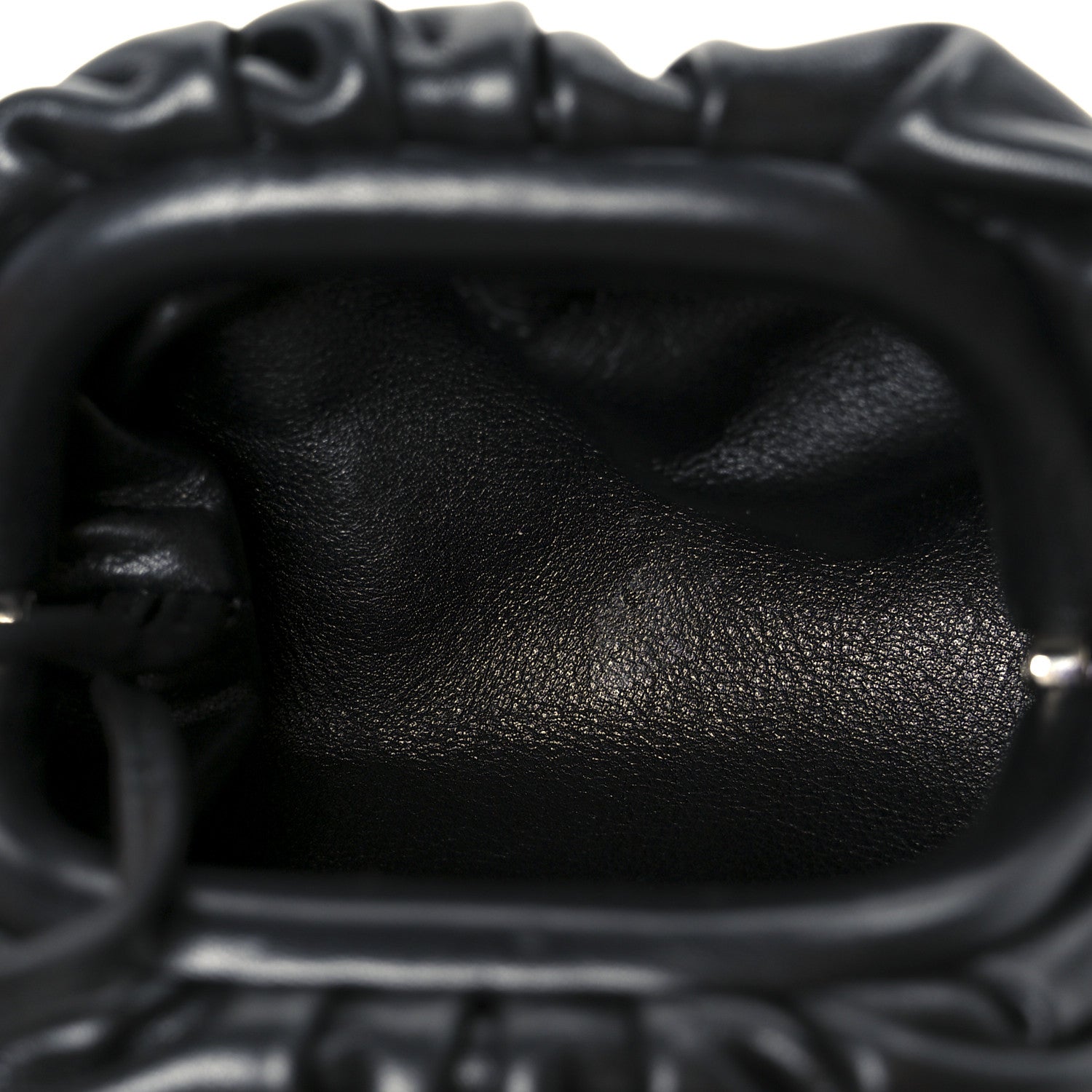 Bottega Veneta Butter Calfskin Coin Purse Black 5 of 12