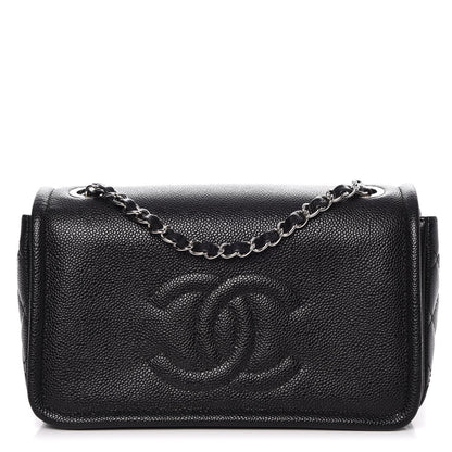 Chanel Caviar Medium Timeless CC Flap Black 1 of 7