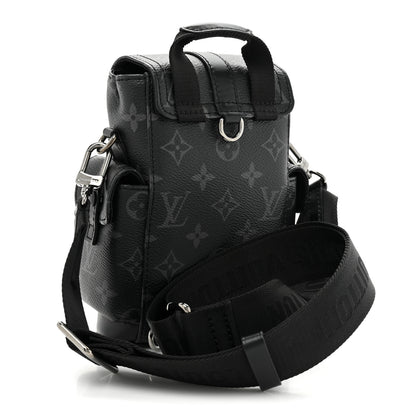 Louis Vuitton Monogram Eclipse Nano Christopher Backpack Black 3 of 9