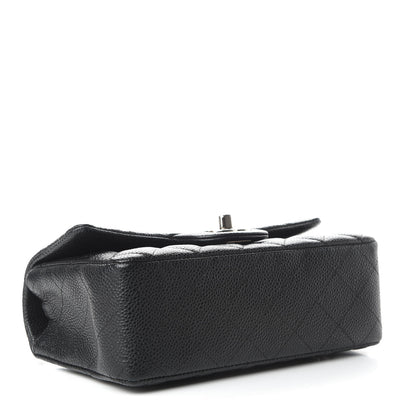 Chanel Caviar Quilted Mini Rectangular Flap Black 4 of 10