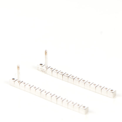 Cartier 18K White Gold Lanieres Drop Earrings 3 of 5