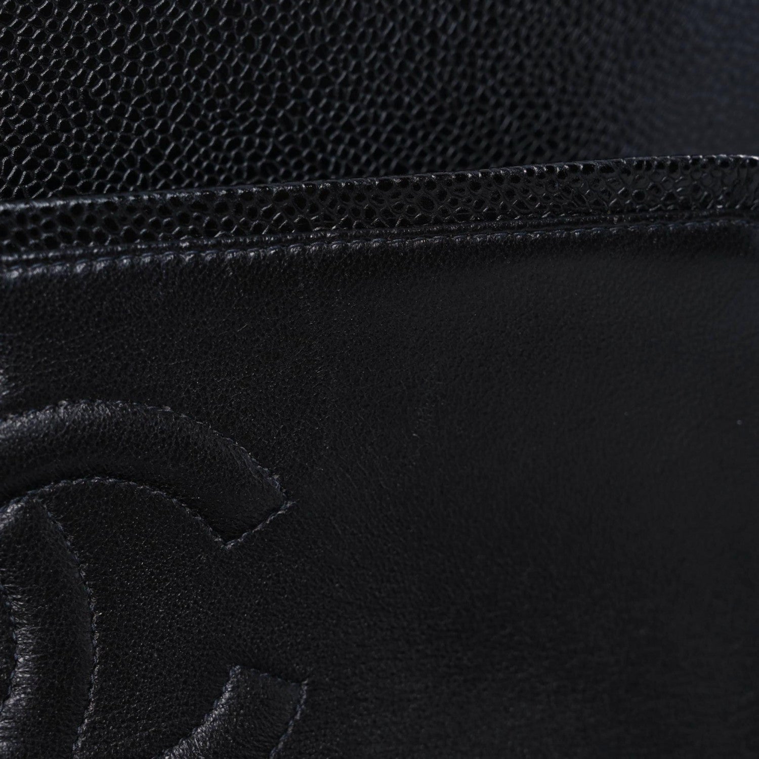 Chanel Caviar Quilted Medium Double Flap Black 8 of 14
