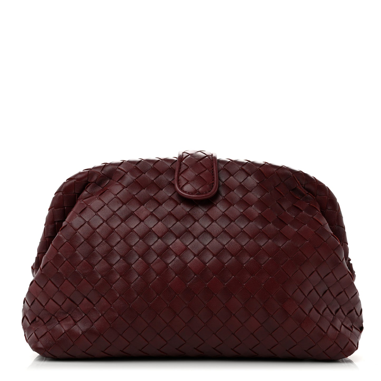Nappa Intrecciato The Lauren 1980 Clutch Gigolo Red