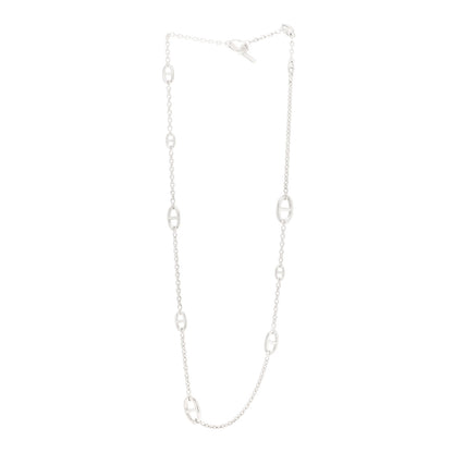 Hermes Sterling Silver Farandole Necklace 80 3 of 6