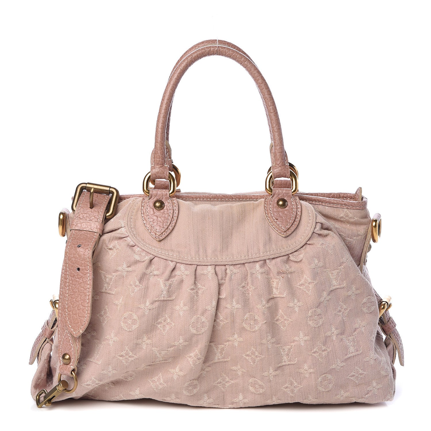 Louis Vuitton Denim Neo Cabby MM Rose 1 of 11