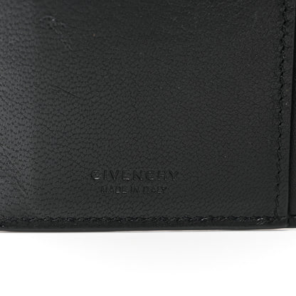 Givenchy Goatskin Diamond Quilted GV3 Medium Wallet Black 6 of 7
