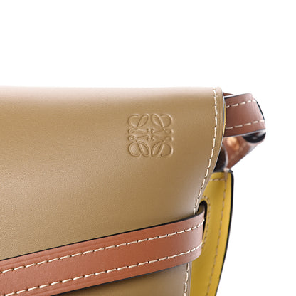 Loewe Calfskin Small Gate Crossbody Bag Mocca Yellow Pecan 9 of 9