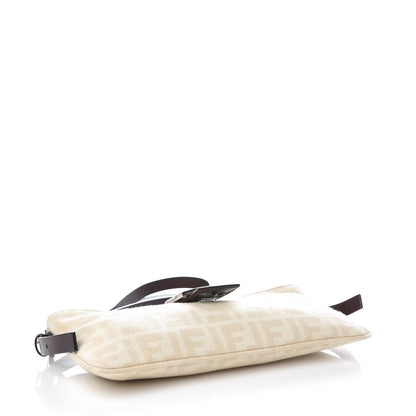 Fendi Zucca Shoulder Bag Beige 4 of 7