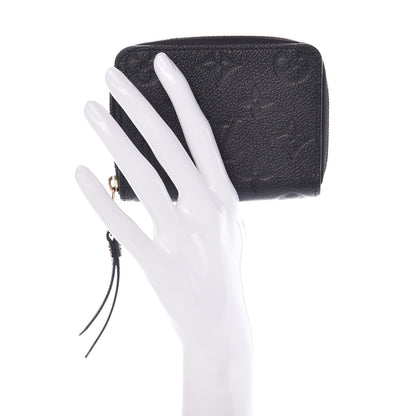 Louis Vuitton Empreinte Zippy Coin Purse Black 2 of 6