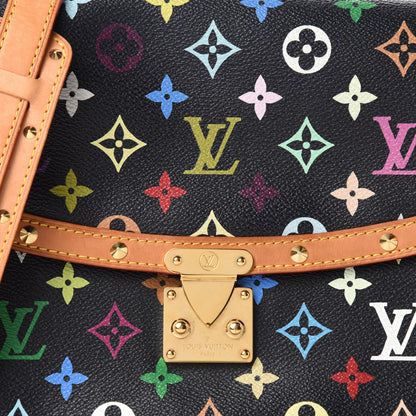 Louis Vuitton Monogram Multicolor Sologne Black 12 of 12