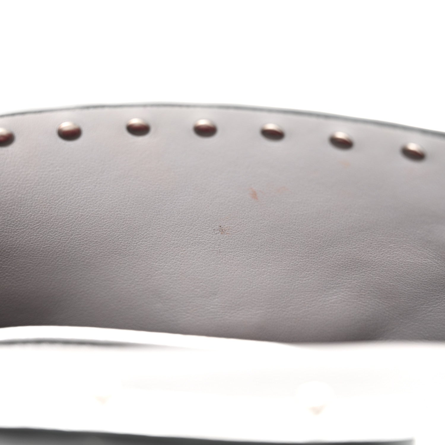 Valentino Garavani Metallic Nappa Rockstud Spike Shoulder Bag Silver 11 of 15