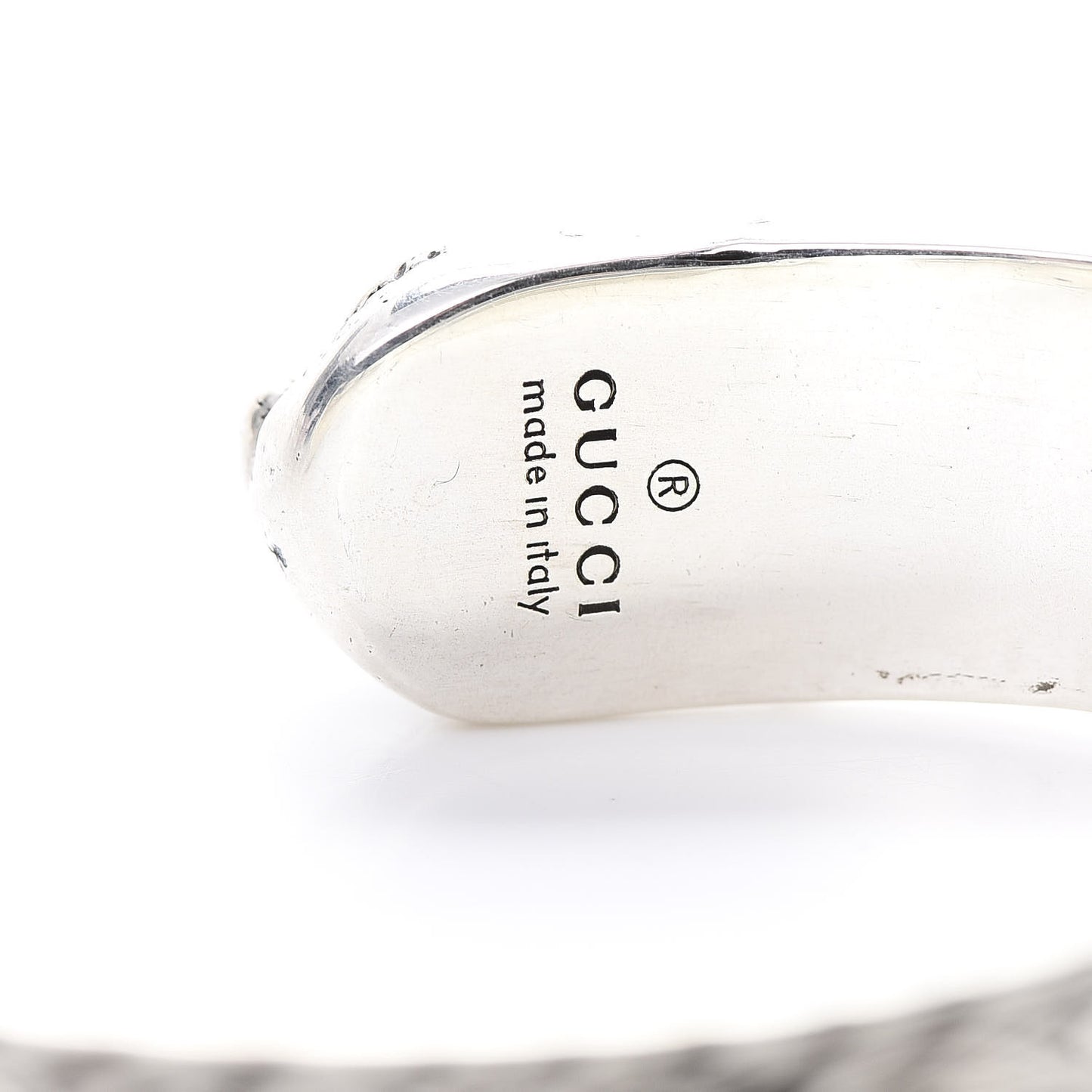 Sterling Silver Crystal Le Marche Des Merveilles Tiger Cuff Bracelet Orange