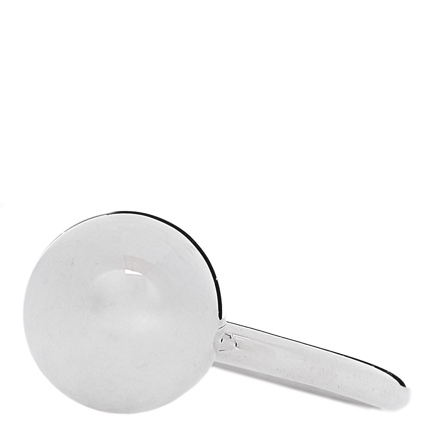 Tiffany Sterling Silver 12mm Hardwear Ball Ring 49 5 3 of 7