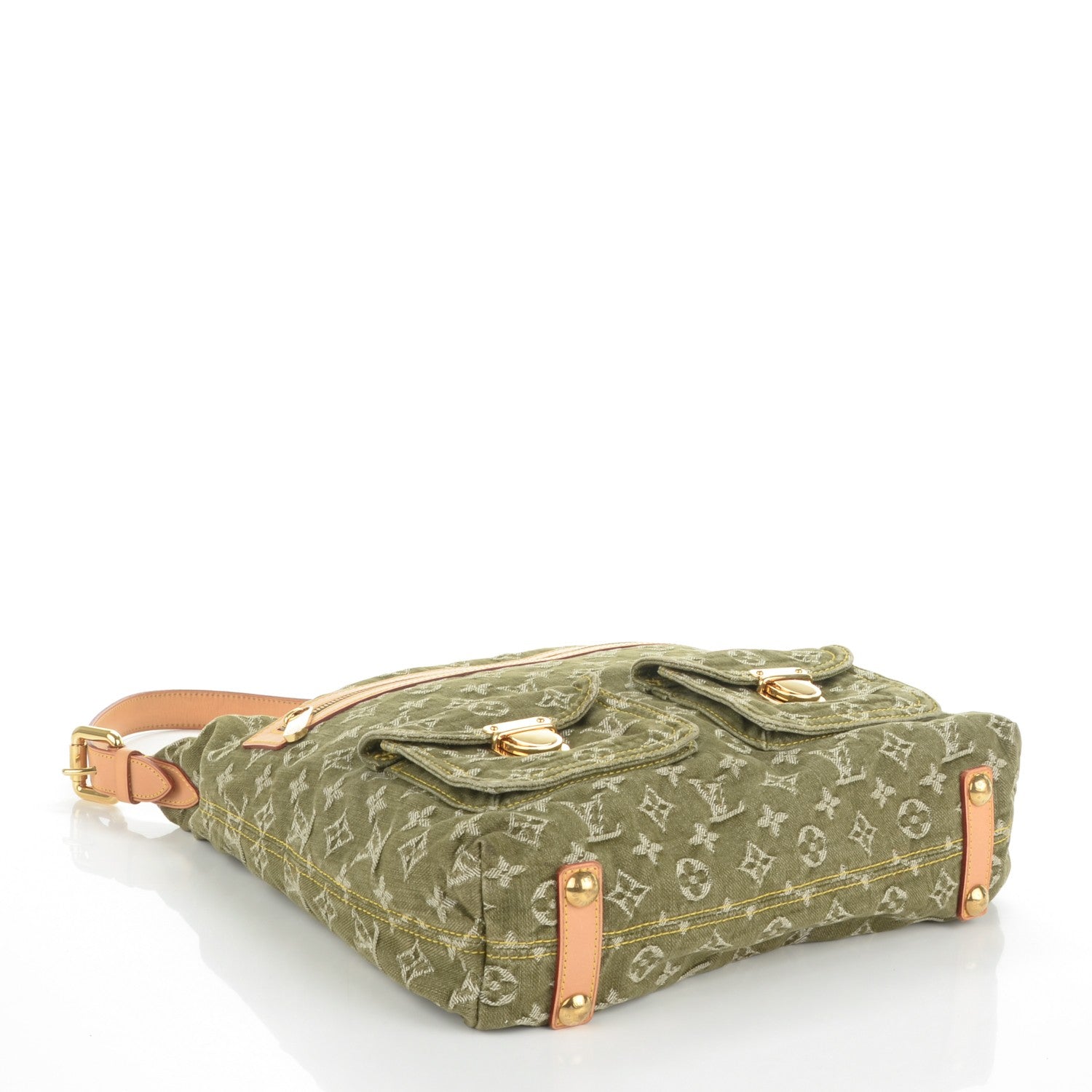Louis Vuitton Denim Baggy GM Lichen 4 of 6