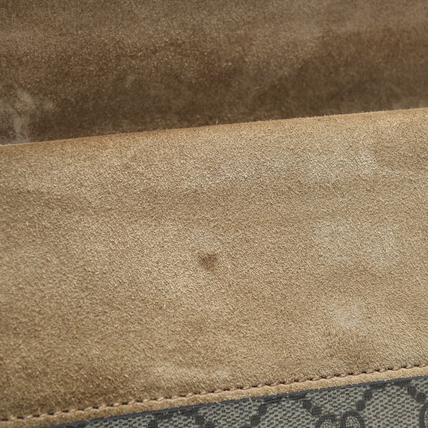 GG Supreme Monogram Mini Dionysus Shoulder Bag Taupe