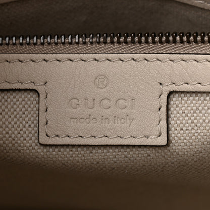Gucci Koi Calfskin Medium Bauletto Duffle Top Handle Bag White 6 of 10