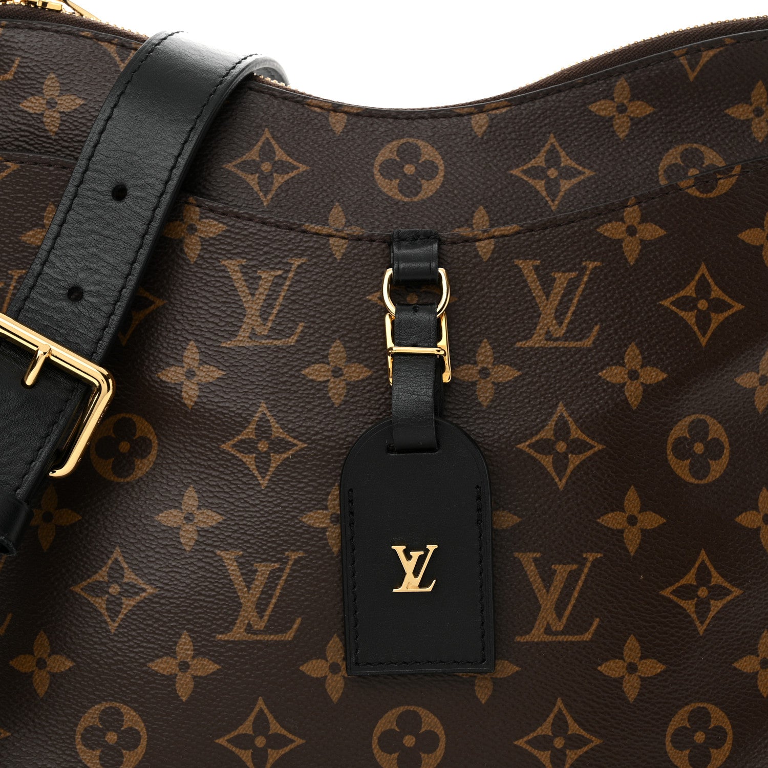 Louis Vuitton Monogram Odeon MM Black 7 of 11