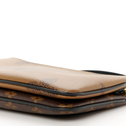 Louis Vuitton Reverse Monogram Giant Double Zip Pochette 11 of 11