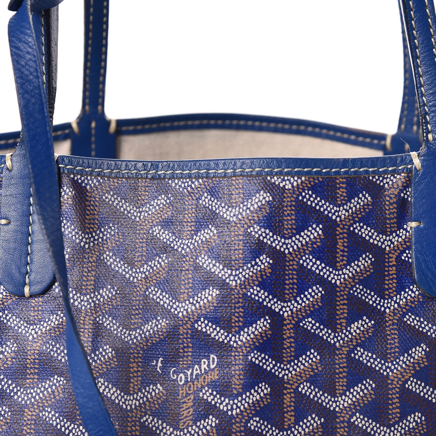 Goyardine Saint Louis PM Blue
