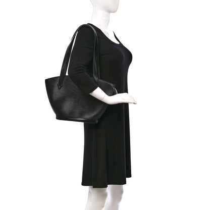 Louis Vuitton Epi Saint Jacques PM Long Straps Black 2 of 9
