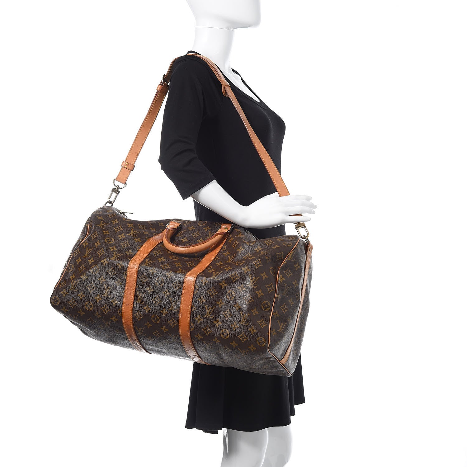 Louis Vuitton Monogram Keepall Bandouliere 50 2 of 14