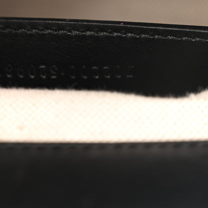 Gucci Calfskin GG Matelasse Small Slim Chain Shoulder Bag Black Natural 8 of 15