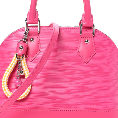 Louis Vuitton Epi Alma BB Rose Miami 7 of 10