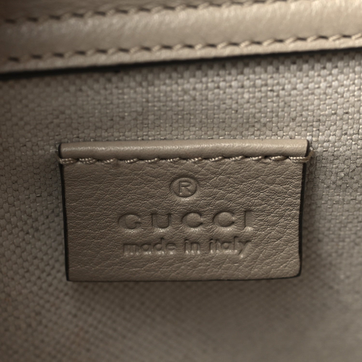 Gucci Wonka Grain Calfskin Mini Diana Tote Bag Oatmeal Vintage Green 6 of 9