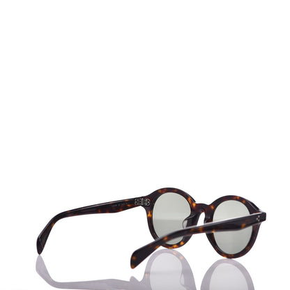 Celine Round Sunglasses CL40034F Dark Havana 4 of 7