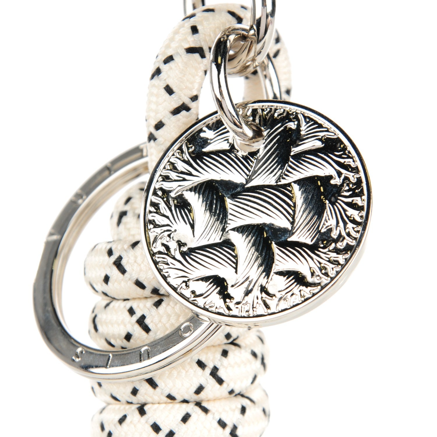 Louis Vuitton Palladium Christopher Nemeth Rope Bag Charm Key Ring 4 of 7