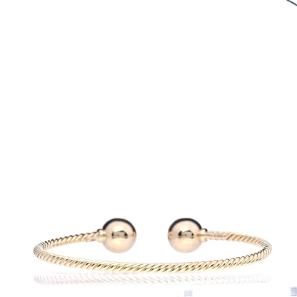 David Yurman 18K Yellow Gold 10mm Solari Bracelet 3 of 6