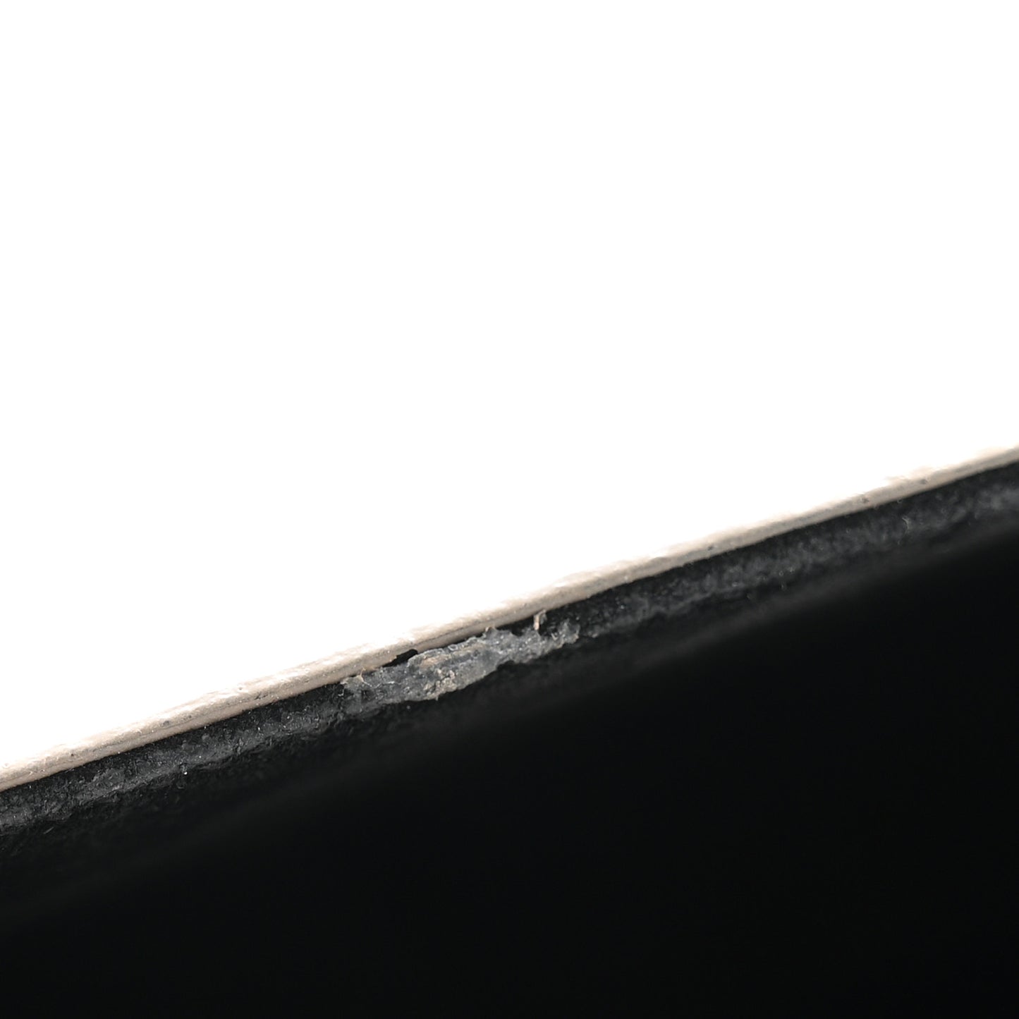 Textured Metallic Calfskin Classic Monogram Cassandre Clutch Silver