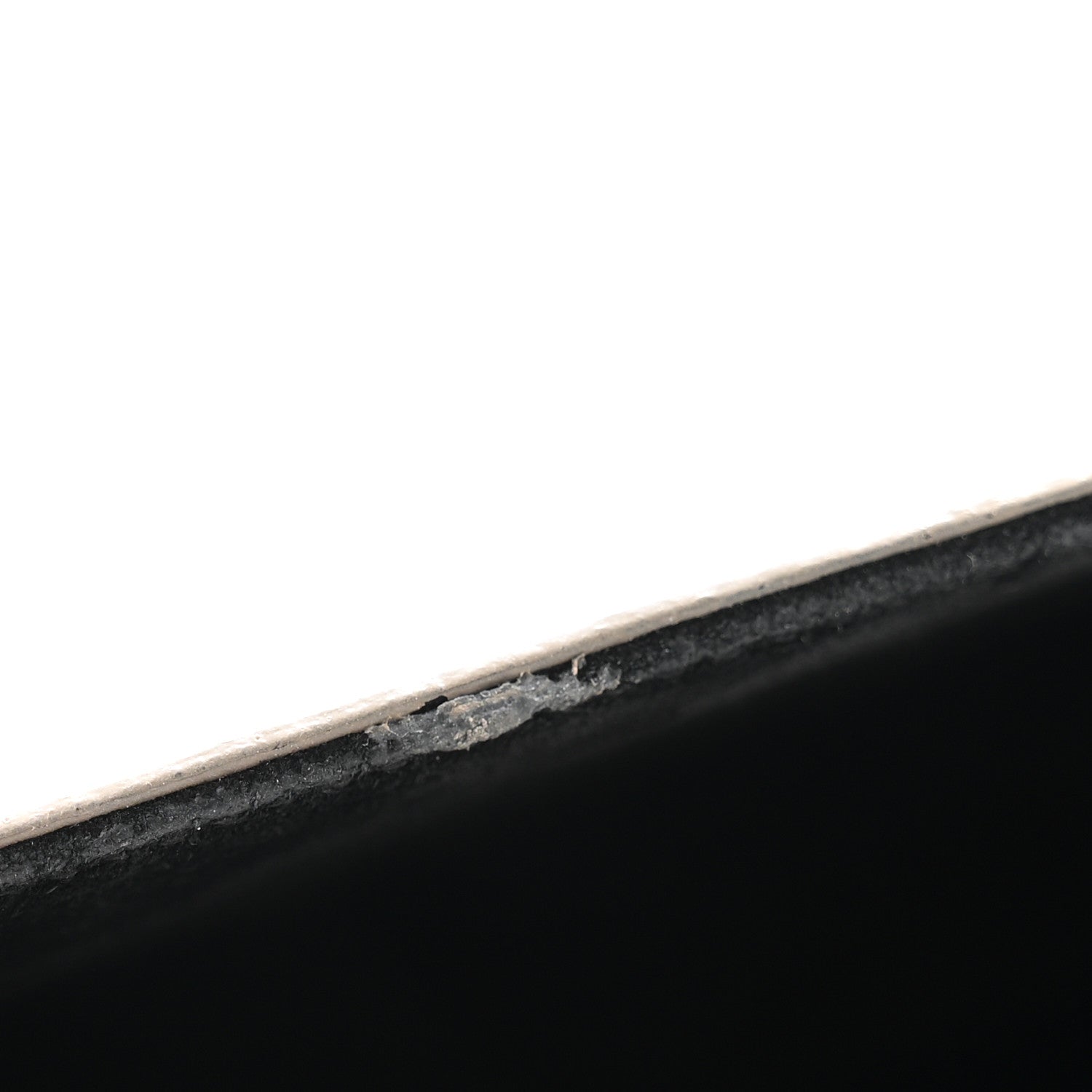 Saint Laurent Textured Metallic Calfskin Classic Monogram Cassandre Clutch Silver 9 of 16